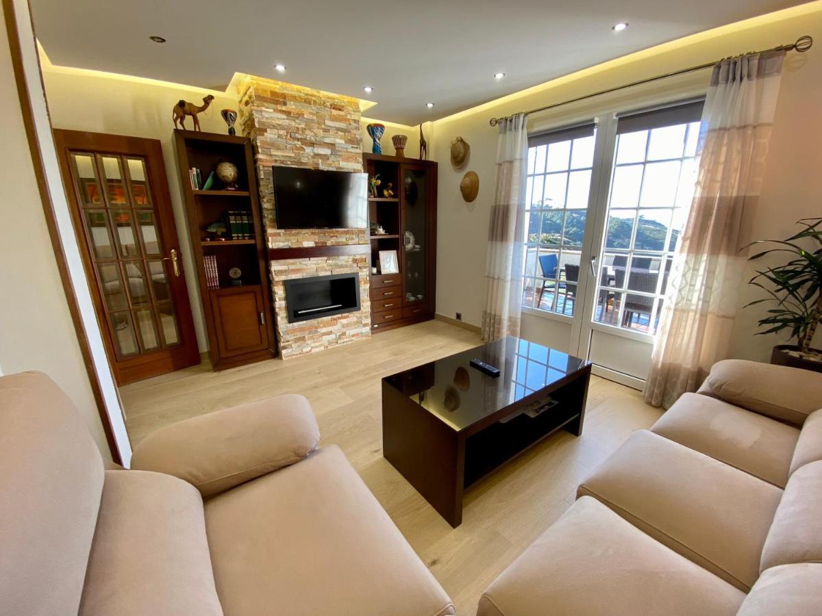 Casa A Colina Apartment Porto do Son Luaran gambar